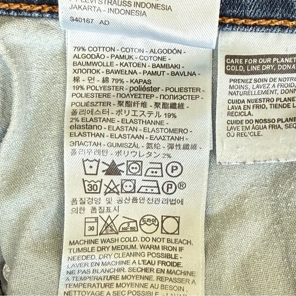 Levi’s Classic Boot Medium wash women’s 14M W32 L30 - Picture 13 of 14